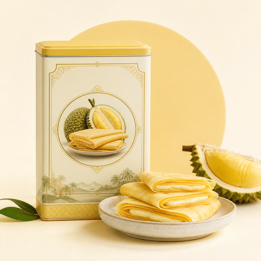 Durian Crepe Cookies
