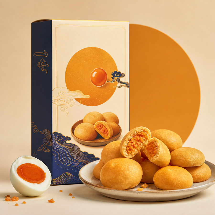 Salted Egg Yolk Cookies