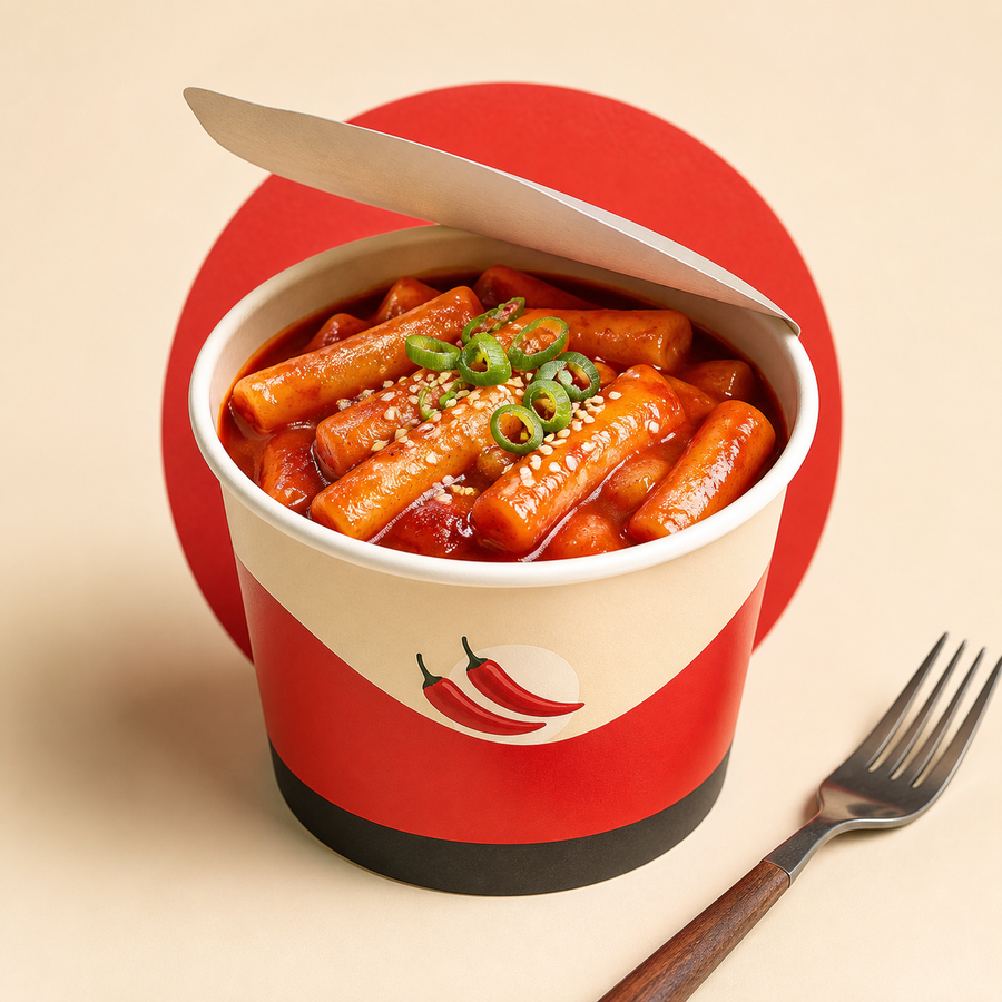 Sweet & Spicy Tteokbokki Cup